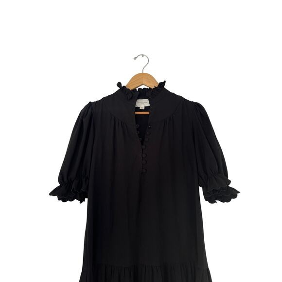 Pomander Place Selena Ruffle Collar Maxi Dress Size XS - Picture 5 of 6